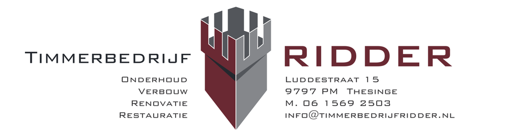 Timmerbedrijf Ridder